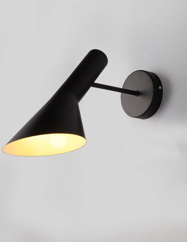 Simple Black Wall Lamp - Nordic Side - 