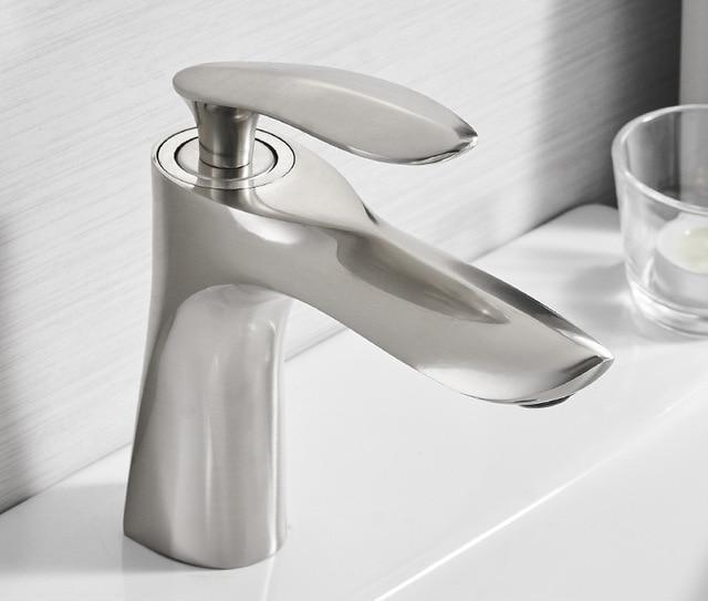 Luxury Modern Basin Faucet - Nordic Side - 12-13, bathroom, bathroom-collection, bathroom-faucet, fab-faucets, faucet, feed-cl0-over-80-dollars, kitchen, kitchen-faucet, luxury, modern, renov