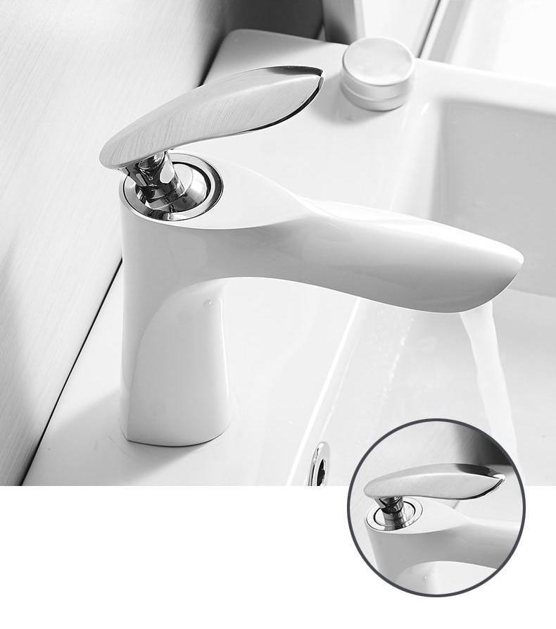 Luxury Modern Basin Faucet - Nordic Side - 12-13, bathroom, bathroom-collection, bathroom-faucet, fab-faucets, faucet, feed-cl0-over-80-dollars, kitchen, kitchen-faucet, luxury, modern, renov