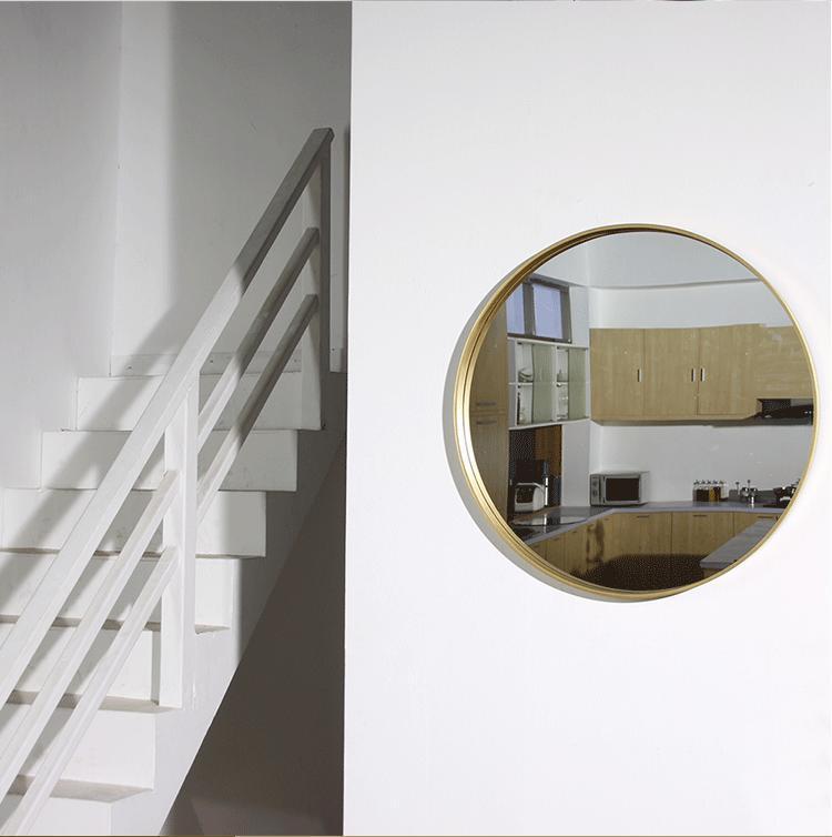 Tulsi - Modern Nordic Round Mirror - Nordic Side - 07-09, bathroom-collection, feed-cl0-over-80-dollars