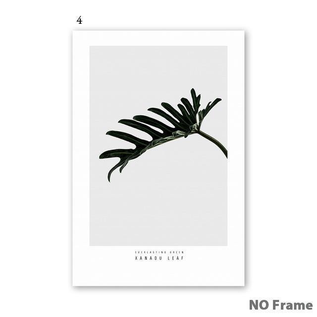 Dark Green Palms - Nordic Side - 