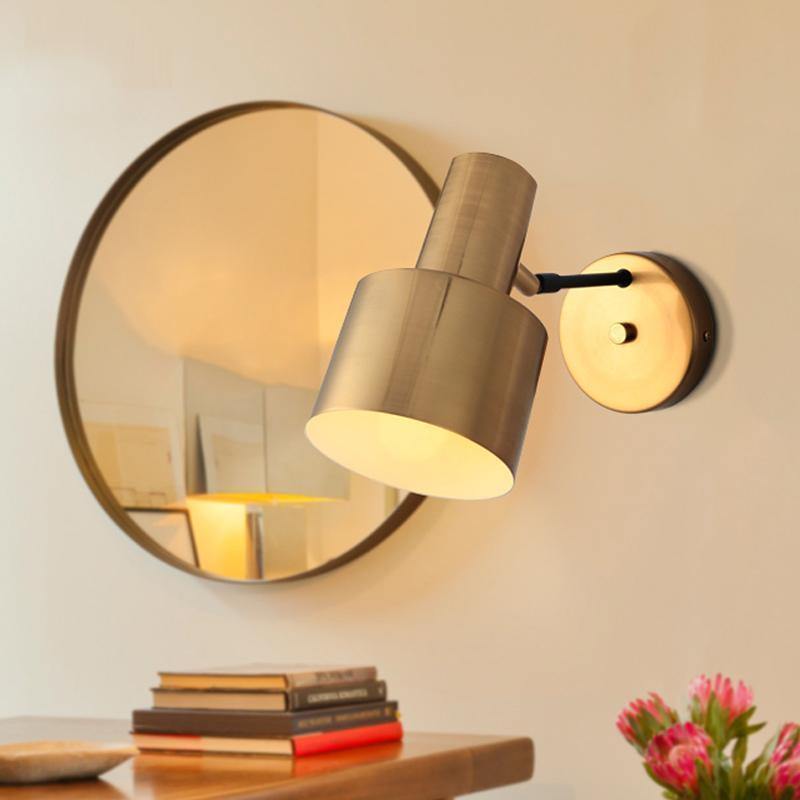 Modern Copper Wall Light - Nordic Side - 