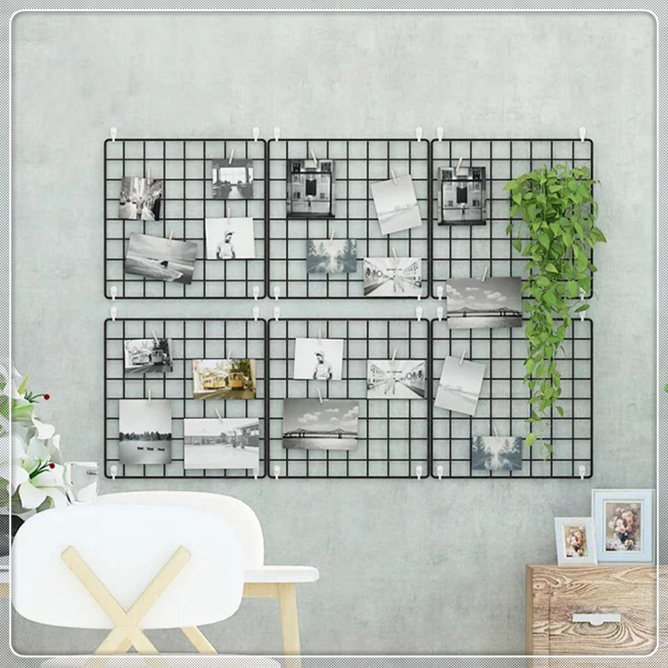 Iron Mesh Wall Organiser - Nordic Side - 