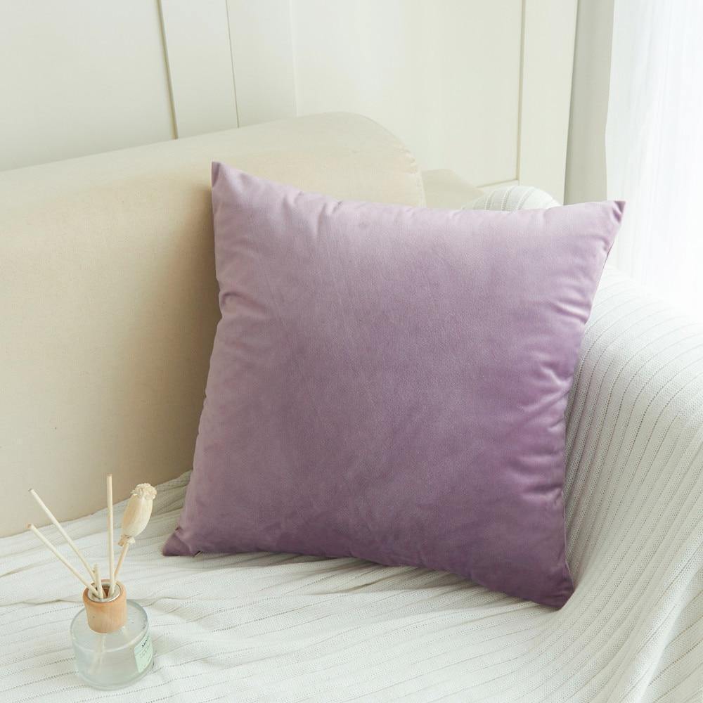 Pastel Velvet Cushion - Nordic Side - 