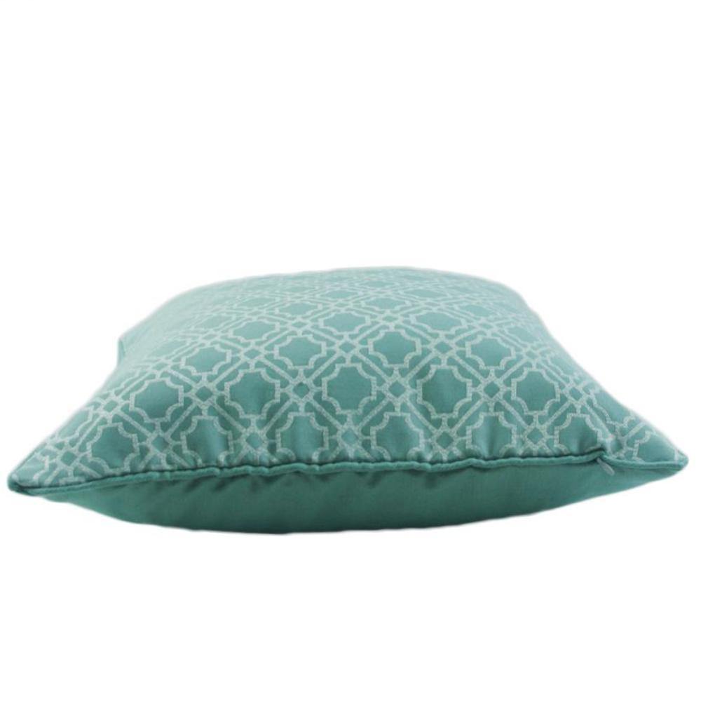 Geometric Mint Cushion Cover - Nordic Side - 