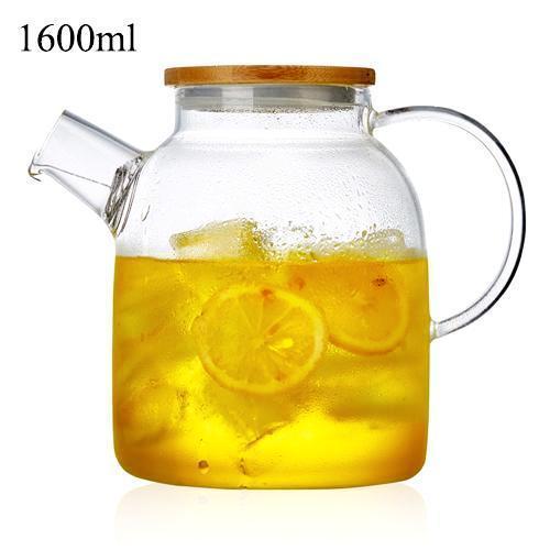 Transparent Glass Teapot - Nordic Side - 