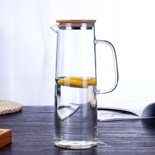 Glass Water Bottle - Nordic Side - 