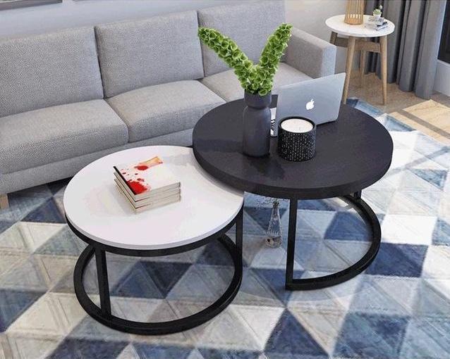 Benson - Modern Round Coffee Table Set - Nordic Side - 06-10, feed-cl0-over-80-dollars, furniture-tag