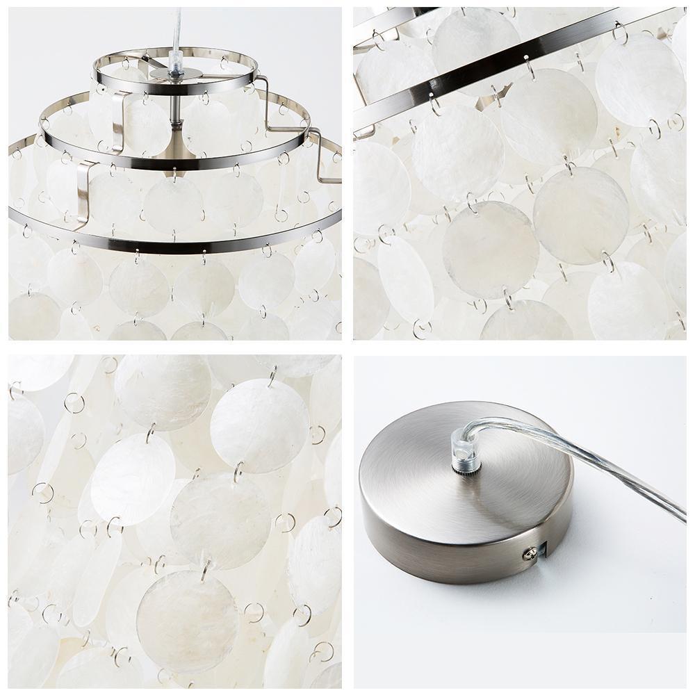 Loft Modern Natural Seashell Ceiling Lights - Nordic Side - 