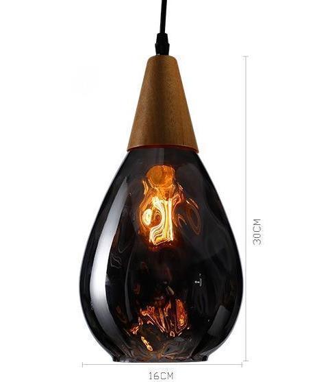 Sergia - Modern Nordic Drop Glass Pendant Lamp - Nordic Side - 03-25, best-selling-lights, feed-cl0-over-80-dollars, glass, glass-lamp, hanging-lamp, lamp, light, lighting, lighting-tag, mode