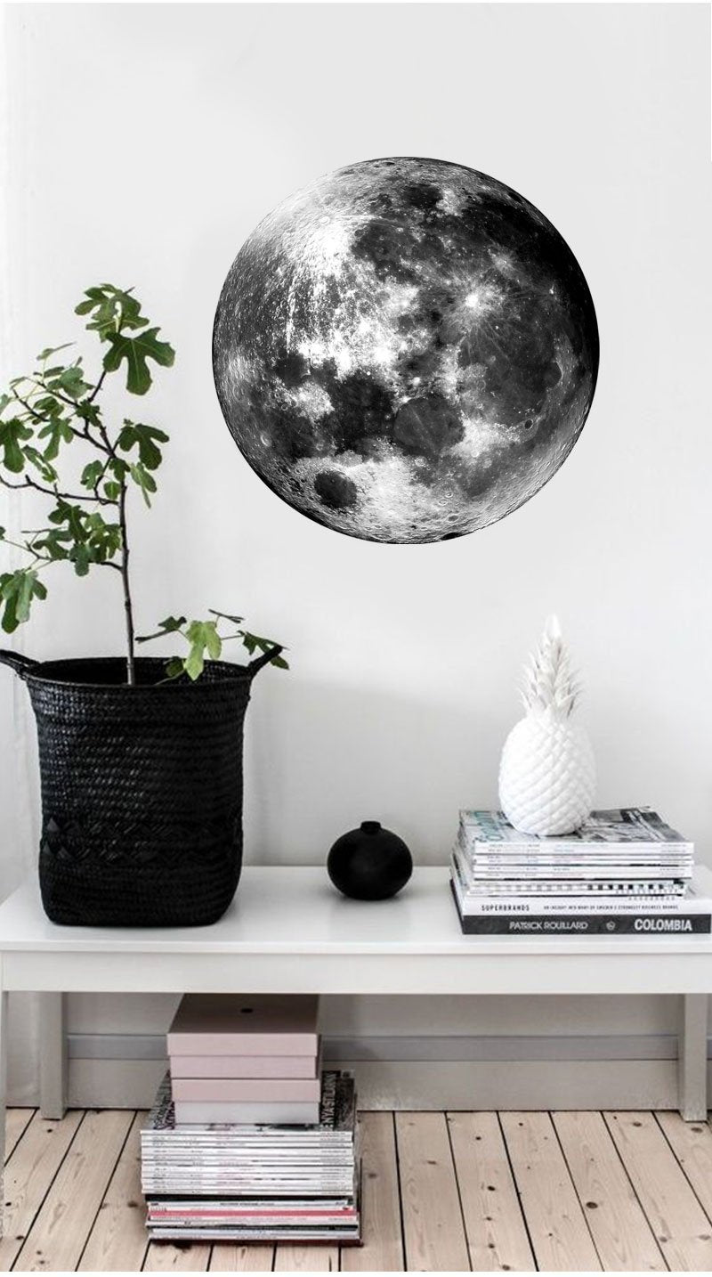 Moon Wall Stickers - Nordic Side - 