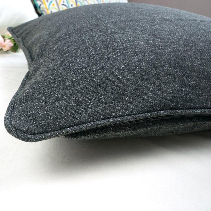 Soft Dark Grey Cushion Cover - Nordic Side - 