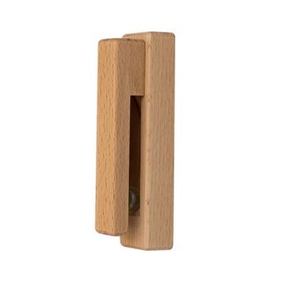 Rustic Wood Towel Hook - Nordic Side - 