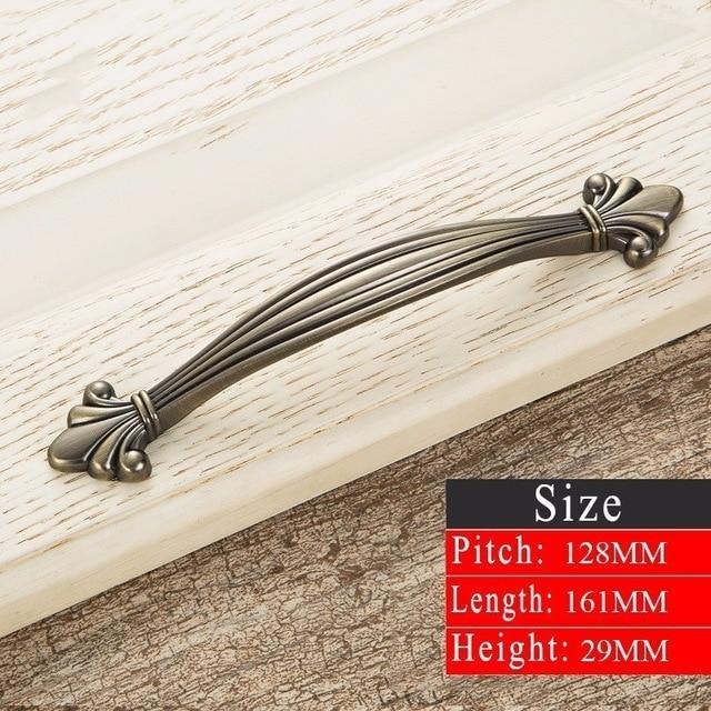 Vintage Metal Kitchen Drawer & Cabinet Handle - Nordic Side - 02-13, modern-pieces