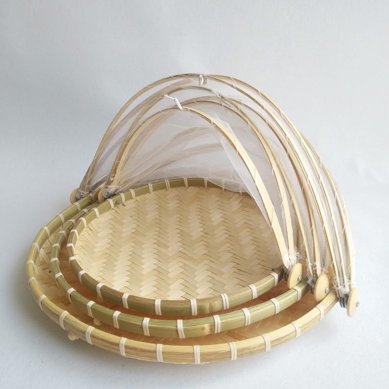 Handmade Bamboo Woven Basket - Nordic Side - 