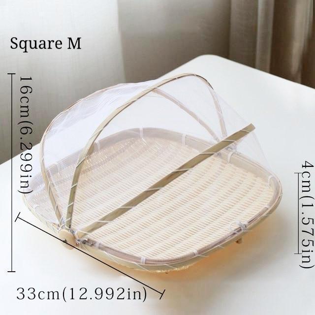 Handmade Bamboo Woven Basket - Nordic Side - 