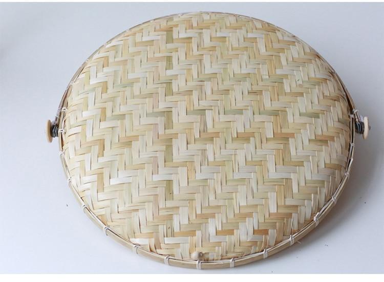 Handmade Bamboo Woven Basket - Nordic Side - 