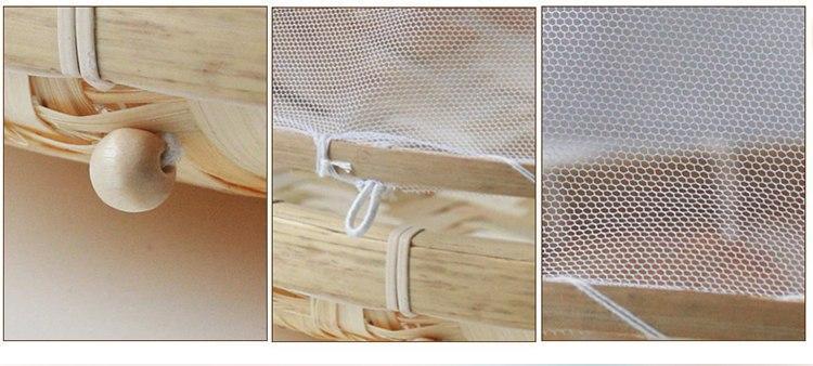 Handmade Bamboo Woven Basket - Nordic Side - 