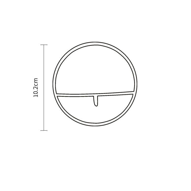 Iron Circular Hanging Organisers - Nordic Side - 