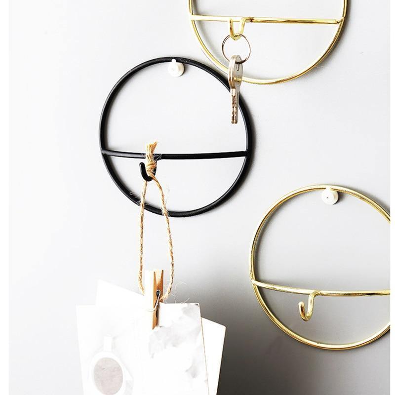 Iron Circular Hanging Organisers - Nordic Side - 