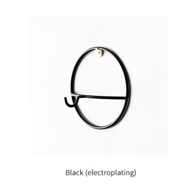 Iron Circular Hanging Organisers - Nordic Side - 