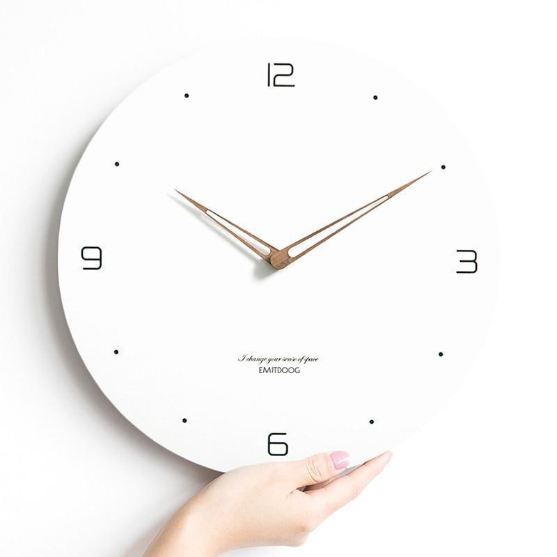 Elestren - Modern Minimalist Clock - Nordic Side - 05-15, feed-cl0-over-80-dollars, modern-wall-clock