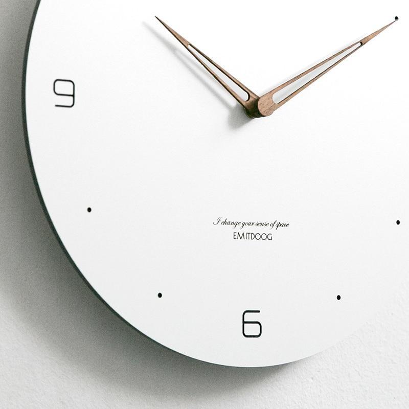 Elestren - Modern Minimalist Clock - Nordic Side - 05-15, feed-cl0-over-80-dollars, modern-wall-clock