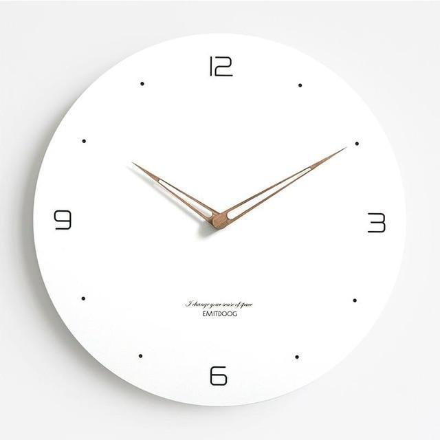 Elestren - Modern Minimalist Clock - Nordic Side - 05-15, feed-cl0-over-80-dollars, modern-wall-clock