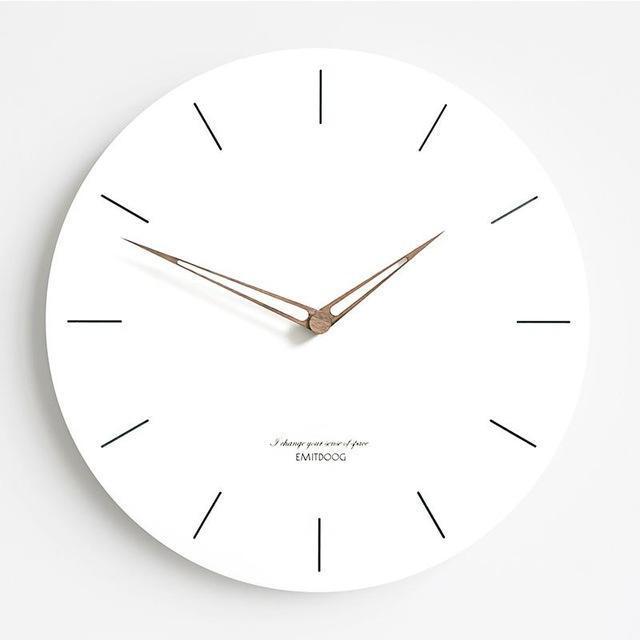 Elestren - Modern Minimalist Clock - Nordic Side - 05-15, feed-cl0-over-80-dollars, modern-wall-clock