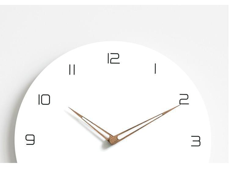 Elestren - Modern Minimalist Clock - Nordic Side - 05-15, feed-cl0-over-80-dollars, modern-wall-clock