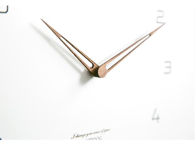 Elestren - Modern Minimalist Clock - Nordic Side - 05-15, feed-cl0-over-80-dollars, modern-wall-clock