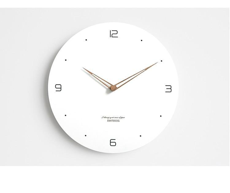 Elestren - Modern Minimalist Clock - Nordic Side - 05-15, feed-cl0-over-80-dollars, modern-wall-clock