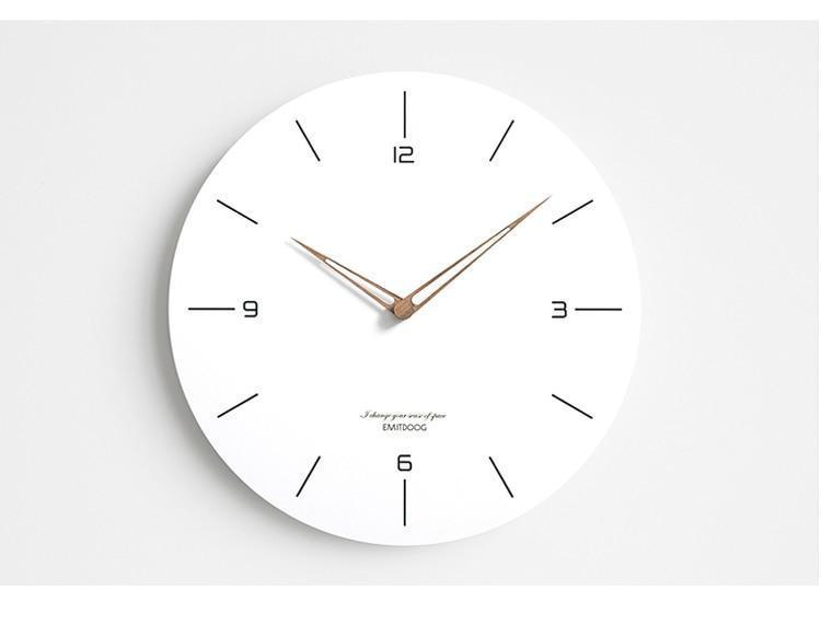 Elestren - Modern Minimalist Clock - Nordic Side - 05-15, feed-cl0-over-80-dollars, modern-wall-clock