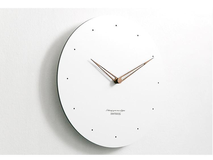 Elestren - Modern Minimalist Clock - Nordic Side - 05-15, feed-cl0-over-80-dollars, modern-wall-clock