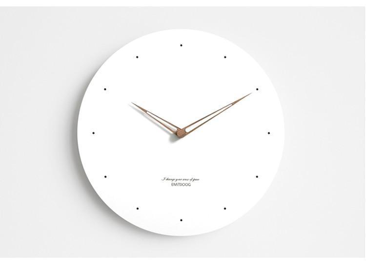 Elestren - Modern Minimalist Clock - Nordic Side - 05-15, feed-cl0-over-80-dollars, modern-wall-clock