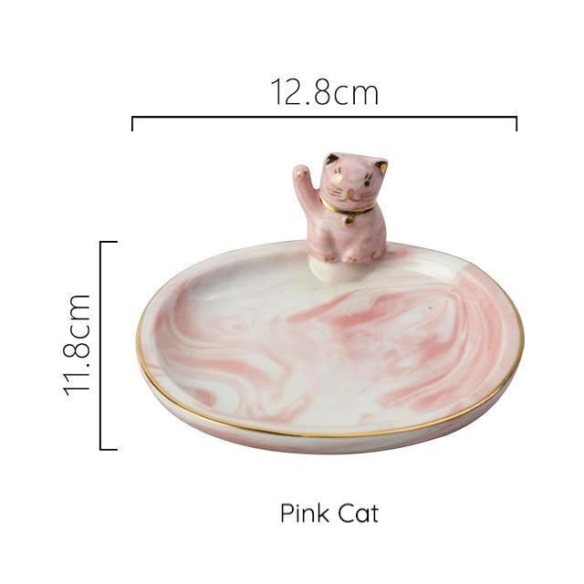 Marble Animal Accessories Organiser Plate - Nordic Side - 