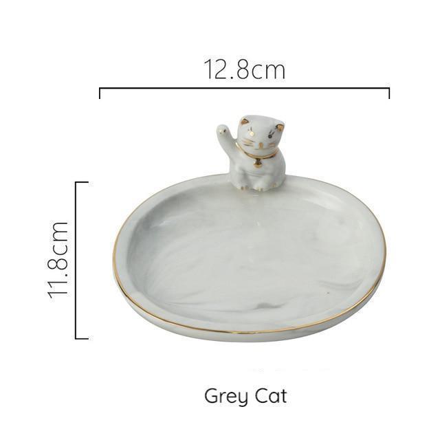 Marble Animal Accessories Organiser Plate - Nordic Side - 