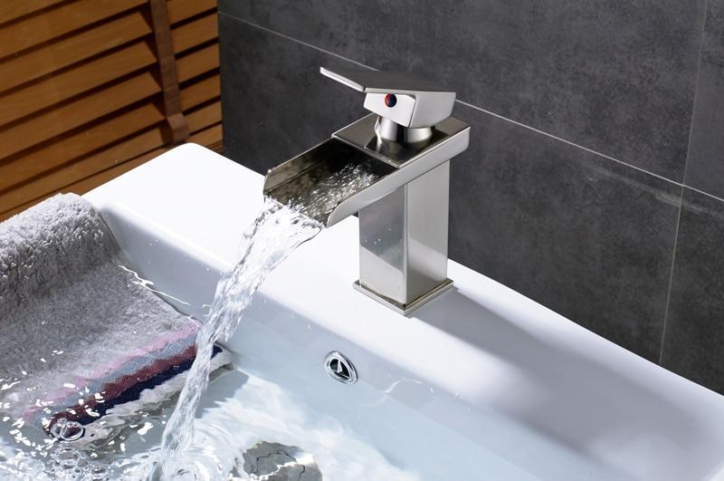 Luxury Vanity Faucet - Nordic Side - 12-12, bathroom, bathroom-collection, bathroom-faucet, fab-faucets, faucet, feed-cl0-over-80-dollars, kitchen, kitchen-faucet, luxury, modern, renovation,