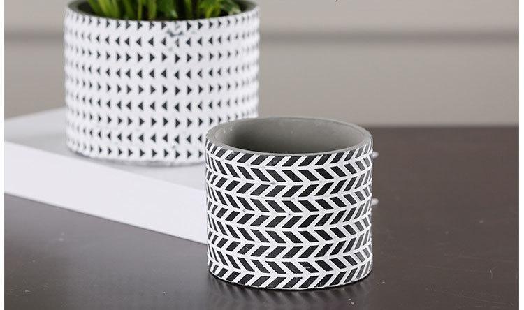 Geometry Pattern Pot - Nordic Side - 