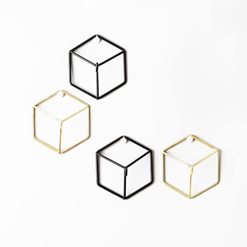 Iron Hexagonal Hanging Organisers - Nordic Side - 