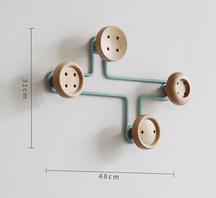 Aro - Modern Nordic Button Coat Rack - Nordic Side - 06-04, feed-cl0-over-80-dollars