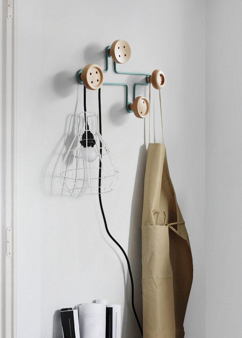 Aro - Modern Nordic Button Coat Rack - Nordic Side - 06-04, feed-cl0-over-80-dollars