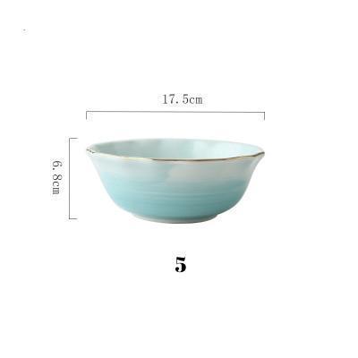 Gradient Blue Dinnerware - Nordic Side - 