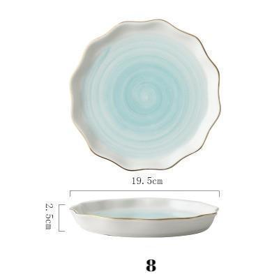 Gradient Blue Dinnerware - Nordic Side - 