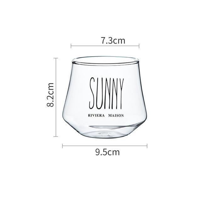 SUNNY Glass Cup - Nordic Side - 