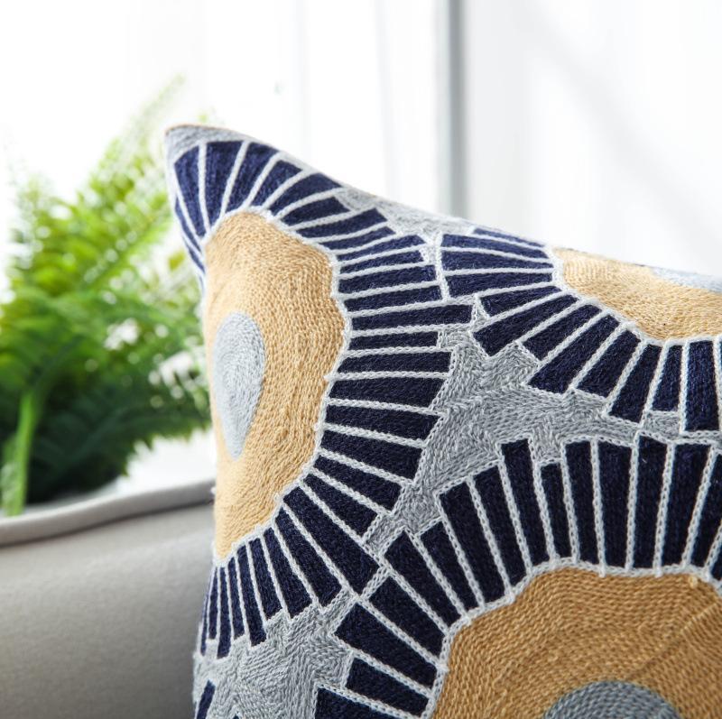 Classic Embroidery Cushion - Nordic Side - 