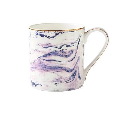 Blue & Purple Marble Ceramic - Nordic Side - 