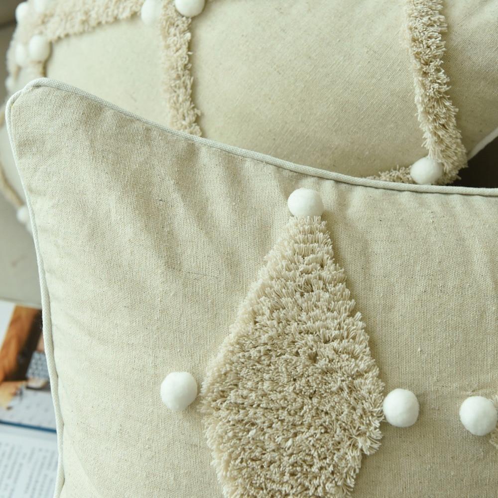 Diamond Embroidered Cushion - Nordic Side - 