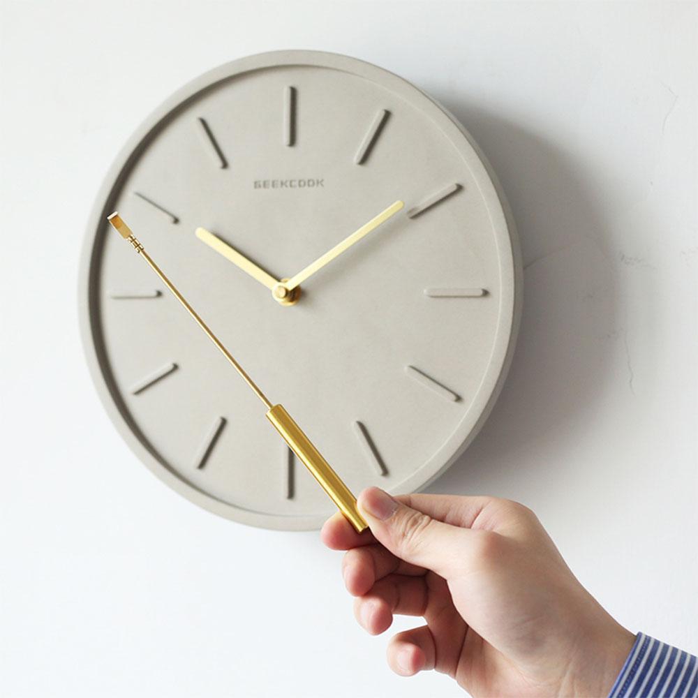 Judson - Modern Nordic Silent Wall Clock - Nordic Side - 05-09, feed-cl0-over-80-dollars, modern-wall-clock