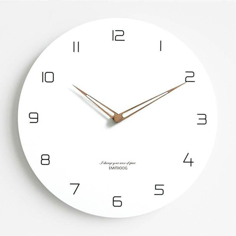 Elestren - Modern Minimalist Clock - Nordic Side - 05-15, feed-cl0-over-80-dollars, modern-wall-clock